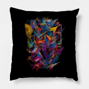 Abstract Futurism Pillow