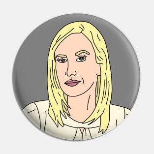 Angela the Office Pin