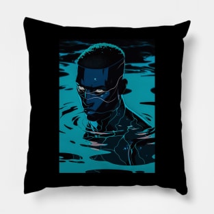 Bluepunk - #001 Pillow