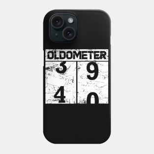 Oldometer 40th birthday Phone Case