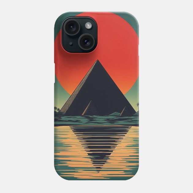 Giza, Poster Phone Case by BokeeLee