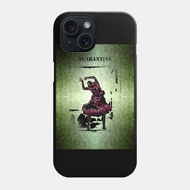 Quarantine Phone Case by KhanasWeb