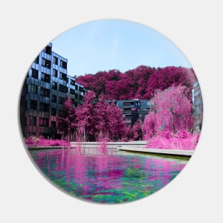 City of the future / Swiss Artwork Photography Pin