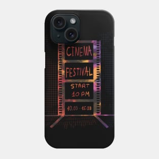 Cinema festival day Phone Case