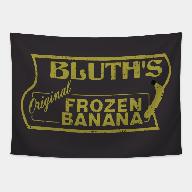 Arrested Development Bluths Original Frozen Banana Tapestry by Bigfinz