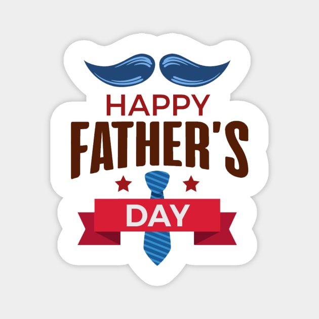 Happy father day Magnet by This is store