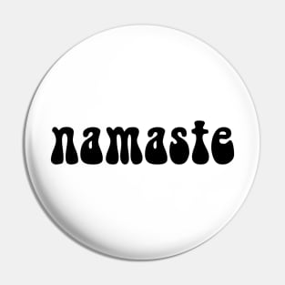 Namaste Hippie Yoga Teacher Pin