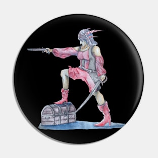 Fantasy pirate Pin