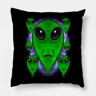 Alien pattern Pillow