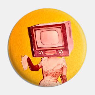 TV Lover Pin