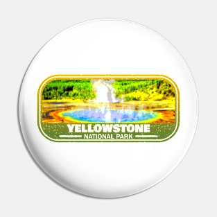 Yellowstone National Park, America Pin