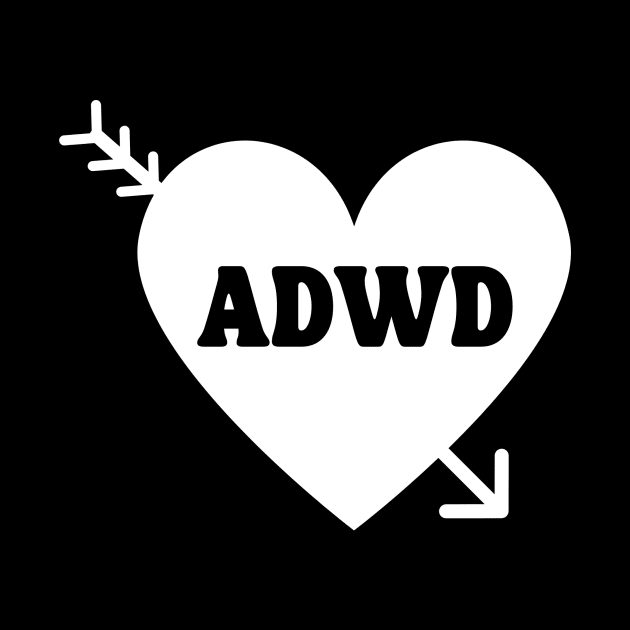 Anti-Valentines Day ADWD Design (White) by kaynalani