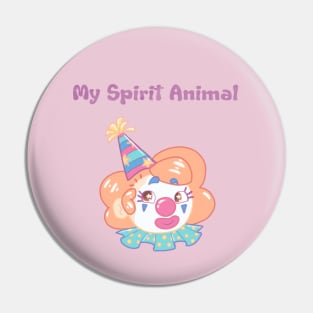 Inner Spirit Clown Pin