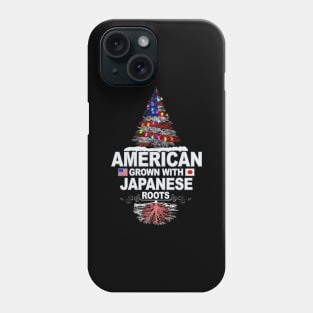 Christmas Tree  American Grown With Japanese Roots - Gift for Japanese From Japan Phone Case