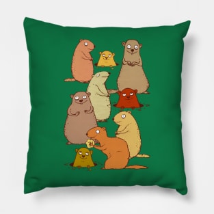 Wake up Groundhogs! Pillow