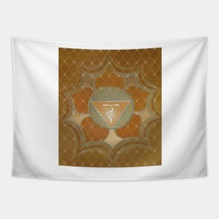 Solar Plexus Chakra Manipura Tapestry