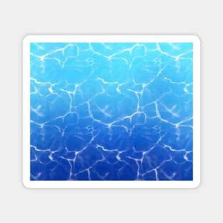 Deep Blue Ocean Wave Magnet