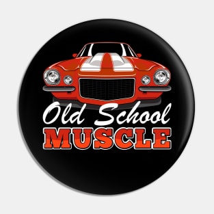 Old School Muscle Car Pin