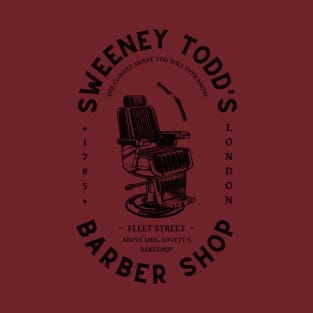 Sweeney | Barber Shop Logo T-Shirt