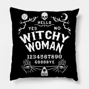 Witchy Woman Wiccan Ouija Board Pillow