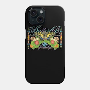 Illuminated Swallowtail Butterfly Phone Case