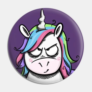 Sweet and Savage Unicorn Pin