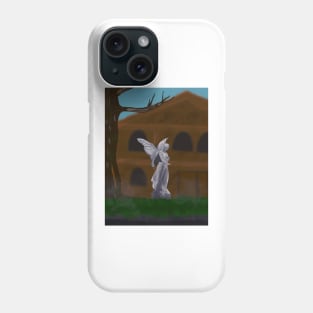 angel statue Phone Case