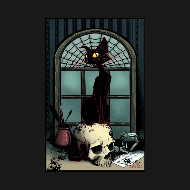 The Black Cat by Holly_Pierson_Art