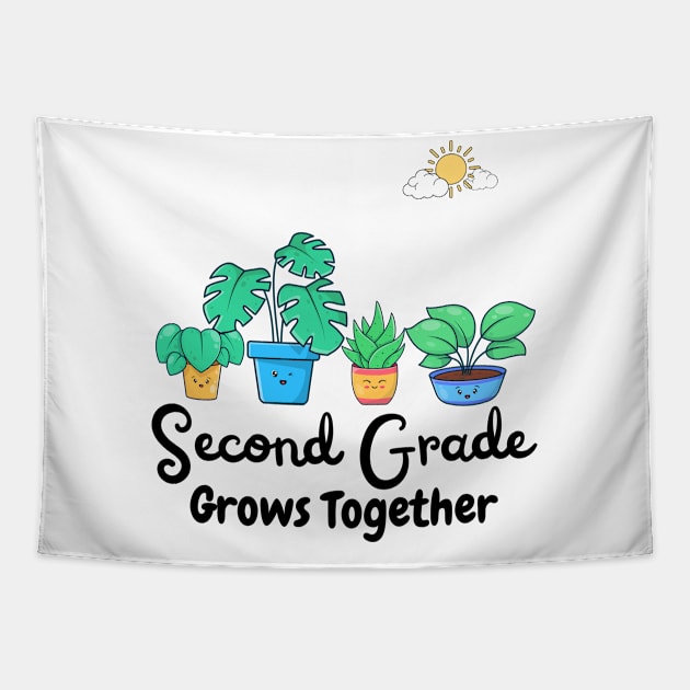 It's A Good Day To Teach Second Grade Tapestry by JustBeSatisfied