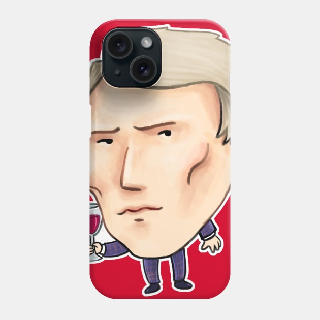 Hannibal Lecter Phone Case by emcarrs