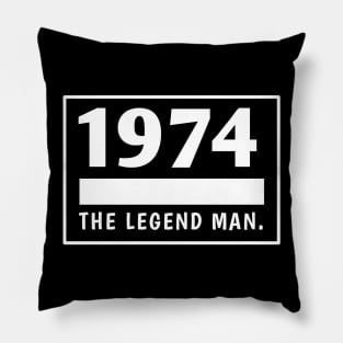 1974 birthday Pillow