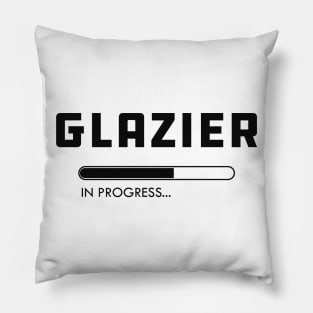 Glazier in progress Pillow