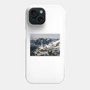 Snow Capped Mountains in Canada Phone Case