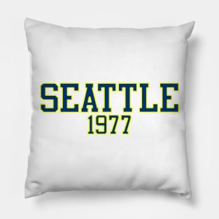 Seattle 1977 (Home) Pillow