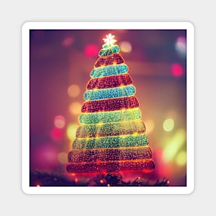 Jelly Candy Christmas Tree Magnet