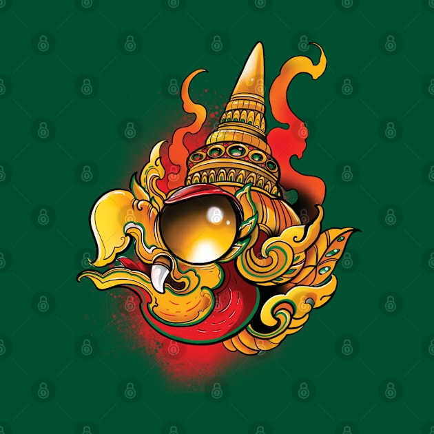 Thai Garuda by Sing-Toe-Wrote 
