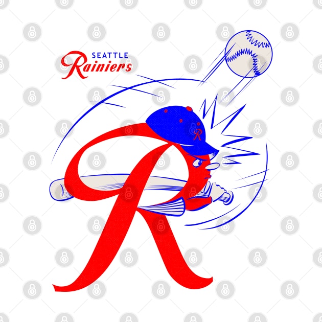 Defunct Seattle Rainiers Baseball by LocalZonly