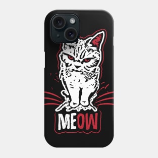 Angry Meow Cat Phone Case