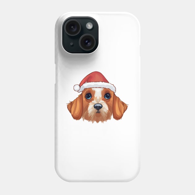 Funny Christmas Dog Phone Case by TheMegaStore