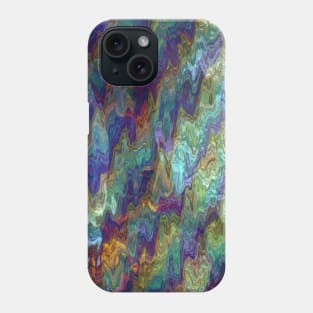 Iridescent water surface Phone Case