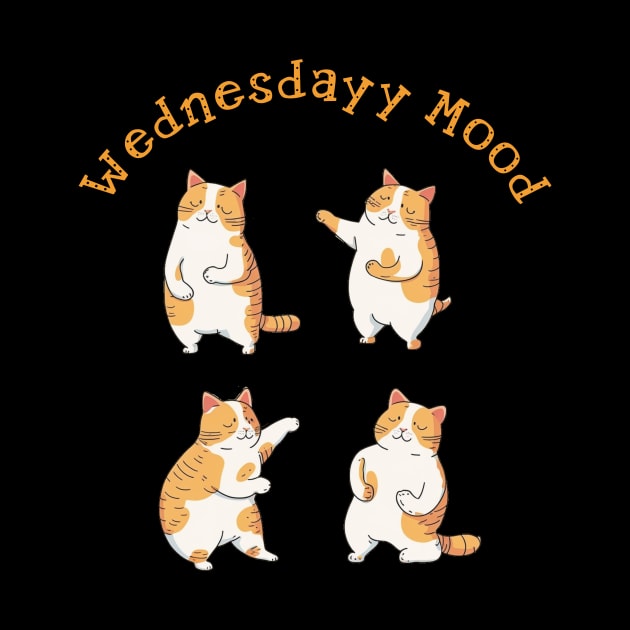 Cat in wednesday mood by Kayasa Art