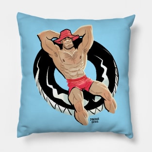 Red Hot Summer Symbiote! Pillow