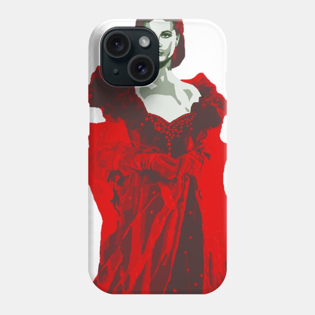 Scarlett O'Hara Phone Case by dwilland