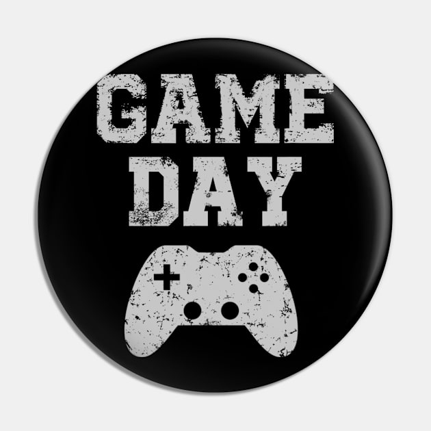 Game Day Video Games Gift for Gamer Boy Girl Pin by daylightpombo3