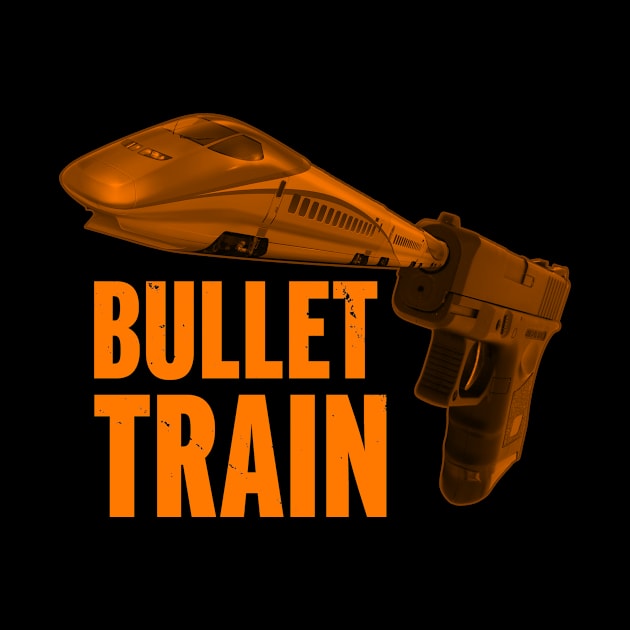 Bullet Train Original Aesthetic Photographic Gun Art For Gun Owners by Originals By Boggs