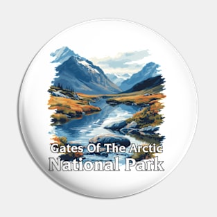 Gates Of The Arctic National Park Alaska Pin