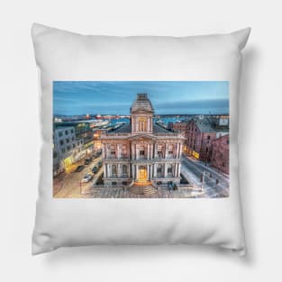 United States Custom House Pillow