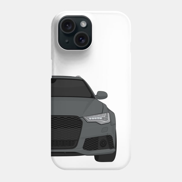 rs6 daytona grey Phone Case by VENZ0LIC