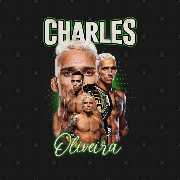 charles oliveira bjj vintage style by KyleCreated