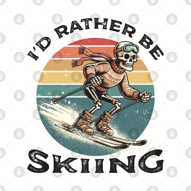 I'd Rather Be Skiing by Yopi